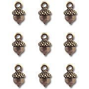 Vintage Acorn Charms*