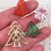 Acrylic Christmas Bead Mix