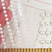 Cream Adhesive Pearls