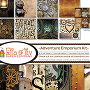 Adventure Emporium Steampunk 12x12 Collection Kit