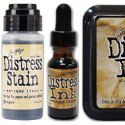 Antique Linen Distress Ink & Stain Set