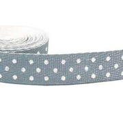 Aqua Dots Twill Tape