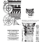 Classics 2 - Columns Architecture Cling Stamp Set