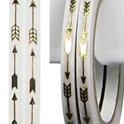 3mm Tape - Gold Arrows*