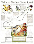 Goosey, Goosey Gander Paper Toy