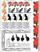 Cinderella Borders Collage Sheet
