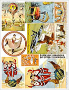 Circus Performers #1 Collage Sheet