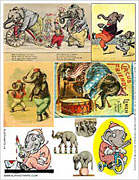 Elephants #3 Collage Sheet