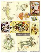 Ophelia #3 (Pansies)