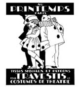 Printemps (Spring) Rubber Stamp