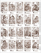 Apple Pie ABCs Collage Sheet