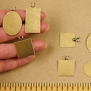 Pendant Blanks with Bails