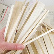 Mixed Size Balsa Wood Strips
