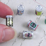 Mini Aluminum Beer Cans