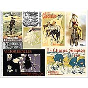 Bicycles Collage Sheet