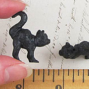 Miniature Black Cat