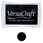 VersaCraft Chalk Pigment Pad - Real Black