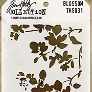 Tim Holtz Stencil - Blossom