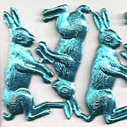 Blue Dresden Rabbits
