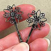 Filigree Bobby Pins