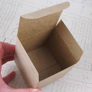 3 Inch Cube Kraft Boxes*