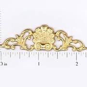 Brass Shell Scroll