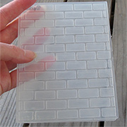 Brick Wall Embossing Folder