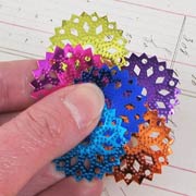 Bright Filigree Sequin Mix