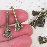 Bronze Broom Charm*