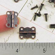 16x13mm Bronze Hinges