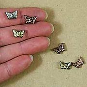 Mixed Metal Butterflies