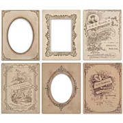 Mini Cabinet Card Frames*