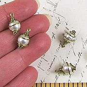 8mm Caged Pearls