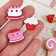 Sweet Tooth Resin Embellishments*