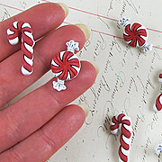 Peppermint Twist Buttons