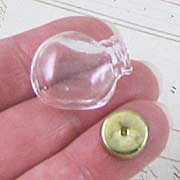 Tiny Glass Candy Jar