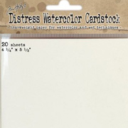 Distress Watercolor Cardstock