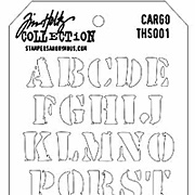 Tim Holtz Stencil - Cargo