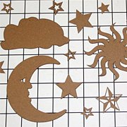 Chipboard Celestial Shape Set*