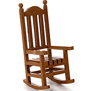 Miniature Wood Rocking Chair*
