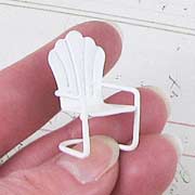 Miniature Metal Lawn Chair