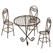Miniature Table & Chairs Set