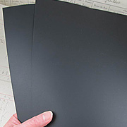 Chalkable 12x12 Black Cardstock