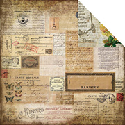 Glamour & Grunge Scrapbook Paper - Charmed Moments