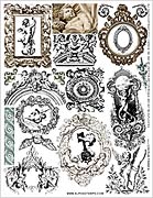 Cherub Frames Collage Sheet