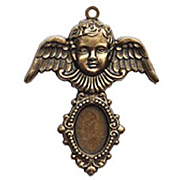 A Gilded Life - Cherub Pendant - Gold