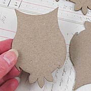 Chipboard Owl Silhouettes