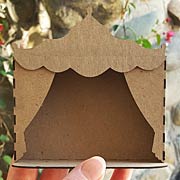 Miniature Chipboard Stage