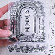 Stone Archway Memories Clear Stamp Set