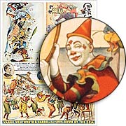 Clowns At the Beach Collage Sheet